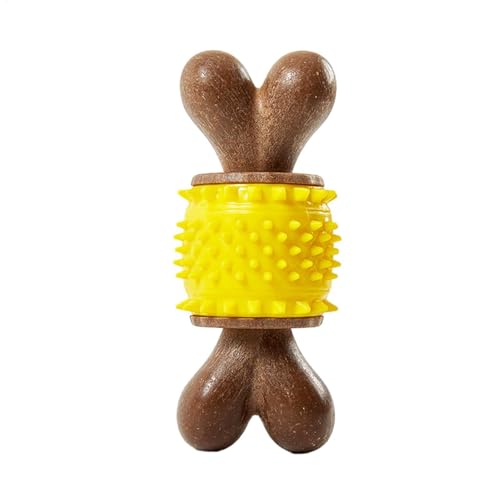 LearnLyrics Zahnbürsten-Hundespielzeug, Knochenspielzeug mit Stacheln, Kauspielzeug für Hunde, Leckerli-Spender, Zahnen und beruhigendes Kauspielzeug, stabiles Haustierspielzeug für Spielzeit, LearnLyrics Zahnbürsten-Hundespielzeug, Knochenspielzeug mit Stacheln, Kauspielzeug für Hunde, Leckerli-Spender, Zahnen und beruhigendes Kauspielzeug, stabiles Haustierspielzeug für Spielzeit, von LearnLyrics