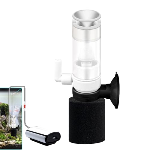 Luftpumpe zur Belüftung für Aquarium-Mini-Sauerstoff, kompakter Mini-Kompressor | Wasser, Salzwasser, tropische Meerestiere, erhöht den Gehalt an gelöstem Sauerstoff PE von LearnLyrics