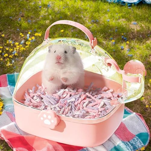Papageienausflugsbag, Vogelträger -Reisekäfig - Vogel -Sichtweite,Tragbarer Panoramabblick Hülle mit Wasserflasche für Wilde Abenteuer im Freien, der belüftete Lebensraum sicher ist von LearnLyrics