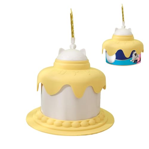 Pet Slow Feeder Bowl - Pet Cake Shaped Slow Feeding Bowl - Cake Shape Pet Food Bowl for Hamsters, Rabbits, Cats and Dogs Pet Slow Feeder Bowl - Pet Cake Shaped Slow Feeding Bowl - Cake Shape Pet Food Bowl for Hamsters, Rabbits, Cats and Dogs von LearnLyrics