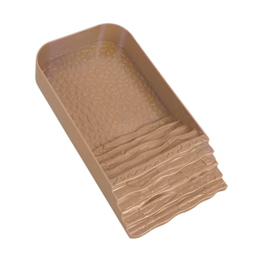 Schildkröten-Wassernapf – Naturstein-Textur-Schale, Reptilien-Hydratationstablett | flache Kante Designplatte, Terrarium-Lebensraum-Thema, langlebige Anti-Gewicht-Basis, Öko-Material-Stil, stabile Schildkröten-Wassernapf – Naturstein-Textur-Schale, Reptilien-Hydratationstablett | flache Kante Designplatte, Terrarium-Lebensraum-Thema, langlebige Anti-Gewicht-Basis, Öko-Material-Stil, stabile von LearnLyrics