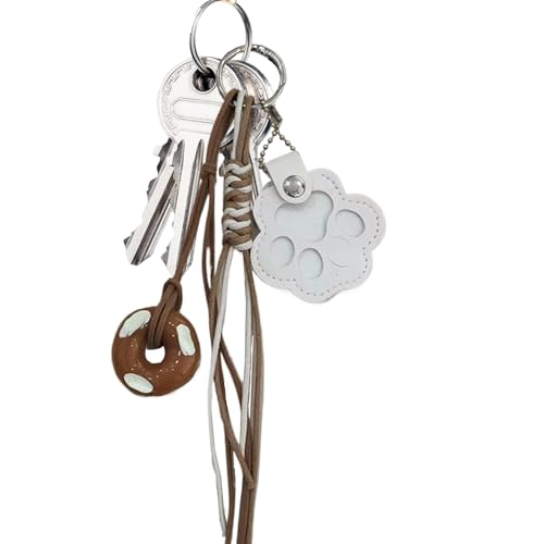 Schlüsselanhänger für Hundehaare – Speicher für Haustiere, symbolisches Geschenk, Sammler, leicht, Pfotenabdruck, für Souvenirs, Familie, Haus, Kätzchen von LearnLyrics