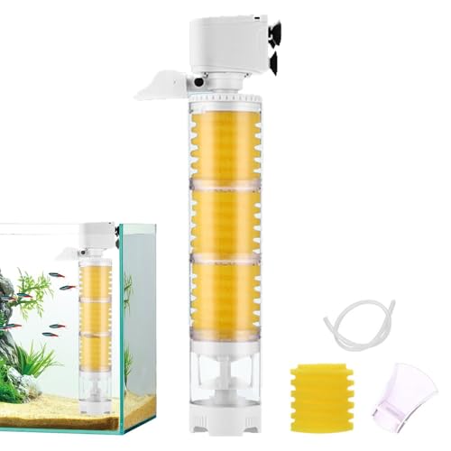 Schwammfilter – Aquariumfilter, sauberer Tankfilter, verbesserter Fischgesundheitsfilter, Schwammfilter reinigt Wasser, effizientes Filtersystem für Aquarium-Filtration, Sauerstoffversorgung, 40 - 80 Schwammfilter – Aquariumfilter, sauberer Tankfilter, verbesserter Fischgesundheitsfilter, Schwammfilter reinigt Wasser, effizientes Filtersystem für Aquarium-Filtration, Sauerstoffversorgung, 40 - 80 von LearnLyrics