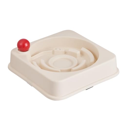 Slow Feeder Hundenäpfe | Rutschfester Slow Feeder Für Hunde Slow Down Hundefutternapf | Katzen-Slow-Feeder, Kompakter Hundefutter-Slow-Feeder-Napf Für Haustiere, Hunde Und Katzen von LearnLyrics
