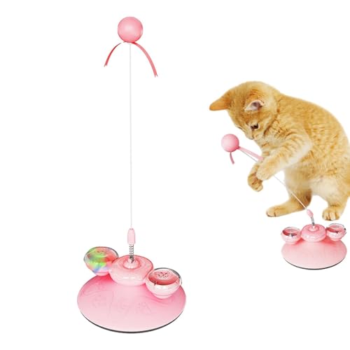 Teaser Stäbe für Katzen, interaktives Teaserspielzeug für Katzen, Katzenstab mit Saugnapf und Leuchtkugel | Lustiger Teaser für Katzen, Anreicherungsspielzeug für Katzen Teaser Stäbe für Katzen, interaktives Teaserspielzeug für Katzen, Katzenstab mit Saugnapf und Leuchtkugel | Lustiger Teaser für Katzen, Anreicherungsspielzeug für Katzen von LearnLyrics