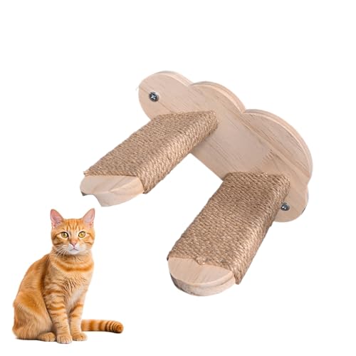 Wandstufe für Katzen – schwimmende Leiter aus Holz für Katzen zum Klettern von Katzen | Möbel Treppen montiert Regale für Kätzchen Wohnzimmer Balkon Indoor Wandstufe für Katzen – schwimmende Leiter aus Holz für Katzen zum Klettern von Katzen | Möbel Treppen montiert Regale für Kätzchen Wohnzimmer Balkon Indoor von LearnLyrics