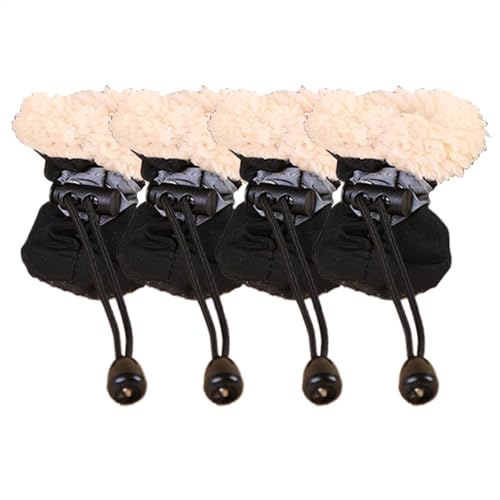Welpenstiefel für kleine Hunde, weiche Schneestiefel für Welpen, wasserdichte Hundestiefel, atmungsaktiv, Schneestiefel für Wandern, Camping, tägliche Spaziergänge von LearnLyrics