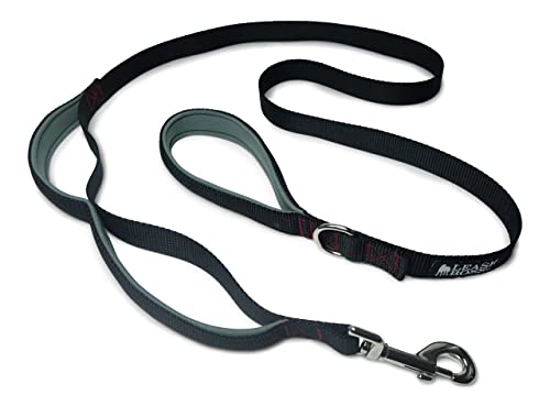 Leash Boss Hundeleine mit 2 Griffen und extra Verkehrsgriff, strapazierfähig, doppelt gepolsterter Griff, Leine für Spaziergänge und Training großer Hunde, große Hundeleine für Kontrolle und Training, Leash Boss Hundeleine mit 2 Griffen und extra Verkehrsgriff, strapazierfähig, doppelt gepolsterter Griff, Leine für Spaziergänge und Training großer Hunde, große Hundeleine für Kontrolle und Training, von Leash Boss