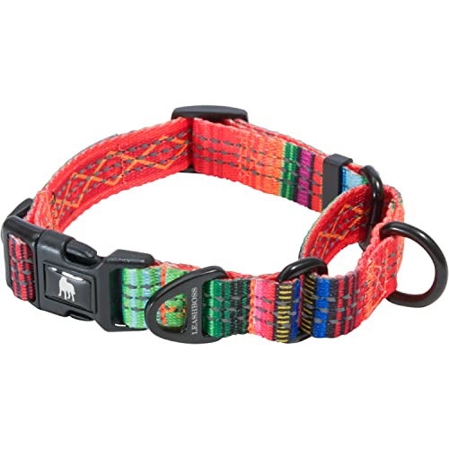 Leash Boss Martingale Halsband für Hunde, reflektierendes Nylon, für große, mittelgroße & kleine Hunde, No Pull, Trainingshalsband, Schnellverschluss, verstellbar, sicher & komfortabel Leash Boss Martingale Halsband für Hunde, reflektierendes Nylon, für große, mittelgroße & kleine Hunde, No Pull, Trainingshalsband, Schnellverschluss, verstellbar, sicher & komfortabel von Leash Boss