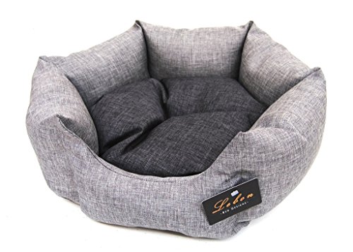 Lebon Hundebett Filo 65 cm grau von Lebon