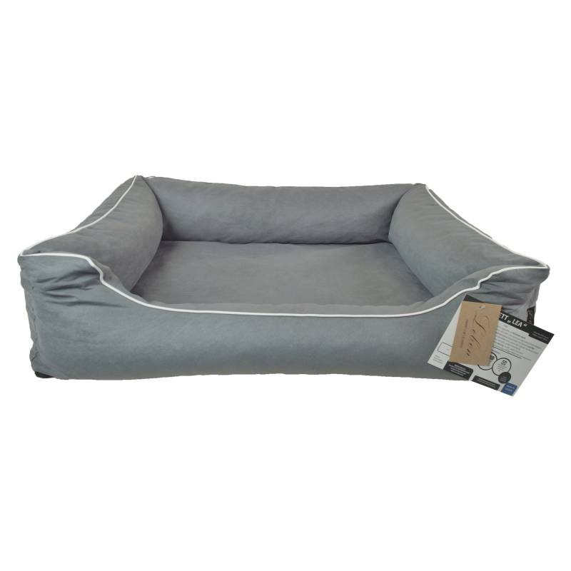 Lebon Hundebett Lea - Grau - 80 x 60cm Lebon Hundebett Lea - Grau - 80 x 60cm von Lebon