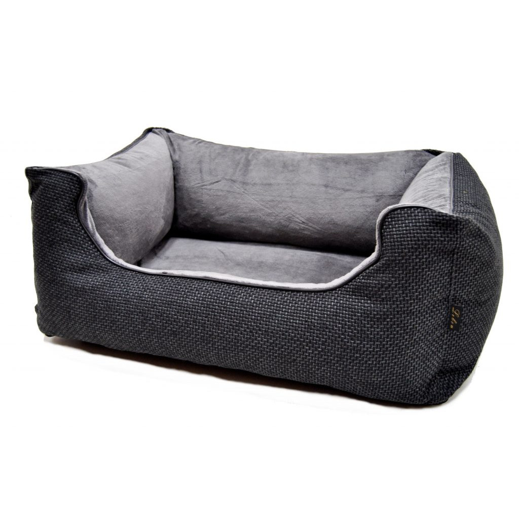 Lebon Hundebett Louis PLUS - Grau - 80 x 60 cm von Lebon