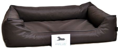 Lebon Hundebett Paula PLUS - Dunkelbraun - 80 x 60 cm von Lebon
