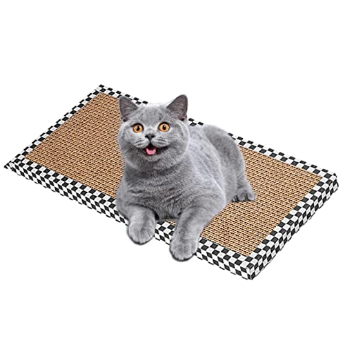 Katzen-Kratzblock - Wendbarer Kratzblock aus Pappe - Einfach zu verwendendes Mehrzweck-Katzenspielzeug für den Innenbereich zum Stressabbau Lecerrot von Lecerrot