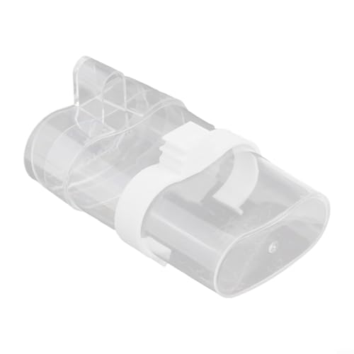Vogelfutterstation aus Acryl mit eingebautem Wasserversorgungssystem, ideal für verschiedene kleine Vögel von Lecreatekit