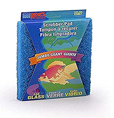 Lee 's Pet Products ALE12007 XL grob Glas Algen Scrubber Pad für Aquarium von Lee's