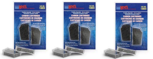 Lee's Premium Carbon Kartusche, Einwegkartusche, 6 Stück, 3 Stück von Lee's