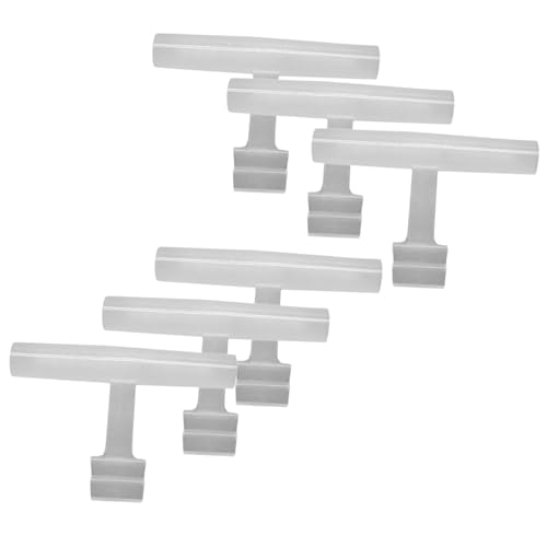 LeeQinersw 6 Stück Vogelfutterstation, Sitzstange, Vogelzubehör, Ständer, Clip, Training, durchsichtiges Spielzeug für Sittiche, Sittiche, afrikanische LeeQinersw 6 Stück Vogelfutterstation, Sitzstange, Vogelzubehör, Ständer, Clip, Training, durchsichtiges Spielzeug für Sittiche, Sittiche, afrikanische von LeeQinersw