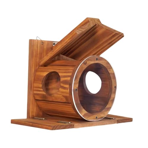 LeeQinersw Eichhörnchen Futterstation Aus Holz für Bäume, Terrasse, Hinterhof, Zaun LeeQinersw Eichhörnchen Futterstation Aus Holz für Bäume, Terrasse, Hinterhof, Zaun von LeeQinersw