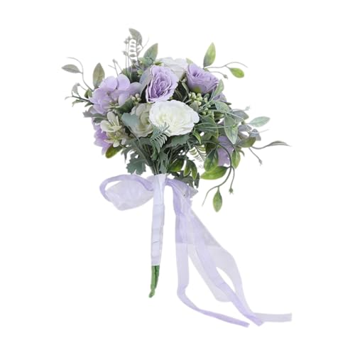 LeeQinersw Künstliche Blumen simulierte Blumen Dekorative Blumendekoration werfen Bouquet für Wohnkultur Zeremonie Hochzeitsbedarf von LeeQinersw