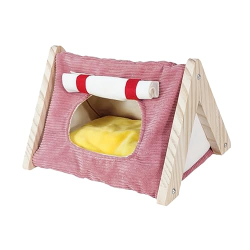 LeeQinersw Meerschweinchenbett, Bett, bequem, warm, Versteck, Höhle, Hamsternest zum Ausruhen, Chinchilla, Hamster, Meerschweinchen, Igel, Rosa LeeQinersw Meerschweinchenbett, Bett, bequem, warm, Versteck, Höhle, Hamsternest zum Ausruhen, Chinchilla, Hamster, Meerschweinchen, Igel, Rosa von LeeQinersw
