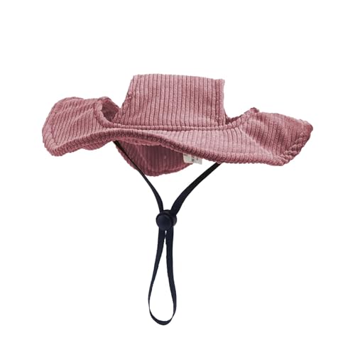 LeeQinersw Sommerhunde Mütze süße Haustier Bucket Hut Hut Hut Welpe Sonne Hut für Rennenfahrten, XL von LeeQinersw