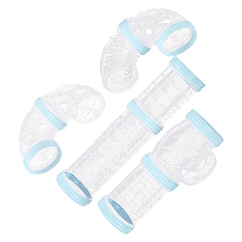 8-teiliges Hamsterrohr-Set, verbundene Tunnel, DIY-Kunststoff-Trainingswerkzeuge, Blau 8-teiliges Hamsterrohr-Set, verbundene Tunnel, DIY-Kunststoff-Trainingswerkzeuge, Blau von Leeadwaey