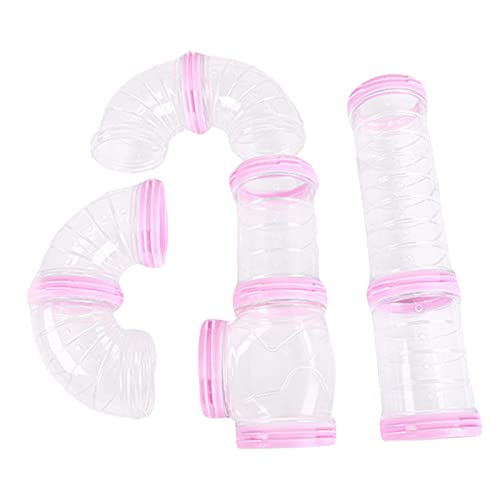 8-teiliges Hamsterrohr-Set, verbundene Tunnel, DIY-Kunststoff-Trainingswerkzeuge, Rosa 8-teiliges Hamsterrohr-Set, verbundene Tunnel, DIY-Kunststoff-Trainingswerkzeuge, Rosa von Leeadwaey