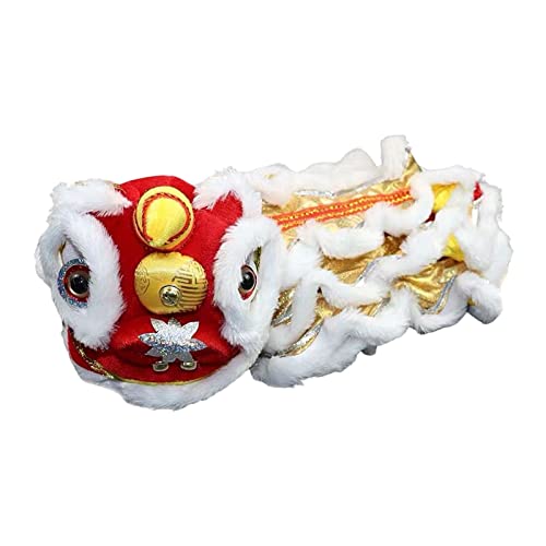Haustierkostüm Mantel Hoodies Weiche Löwe Tanz Kleidung für Bühnenaufführung Weiß XL Haustierkostüm Mantel Hoodies Weiche Löwe Tanz Kleidung für Bühnenaufführung Weiß XL von Leeadwaey