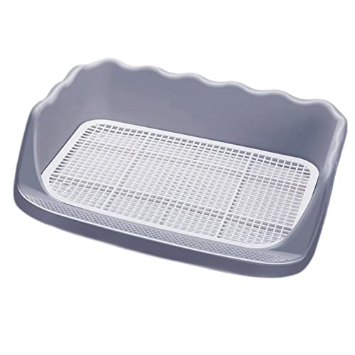Hundetoilette Katzentoilette Training mit Schutzwand jede Seite kein Grau Hundetoilette Katzentoilette Training mit Schutzwand jede Seite kein Grau von Leeadwaey