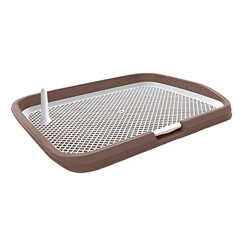Hundetoilette Töpfchenhalter waschbar mit Harnsäule Hundezubehör braun Hundetoilette Töpfchenhalter waschbar mit Harnsäule Hundezubehör braun von Leeadwaey