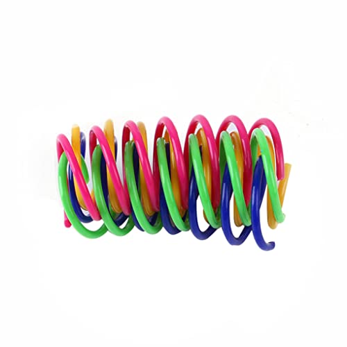 Leeadwaey 4 Stück Katzenspielzeug, schwere Federspielzeug, Ballfedern, Haustier-Action-Trainingszubehör, Sprungzubehör, Partyzubehör, zufällige Farbe Leeadwaey 4 Stück Katzenspielzeug, schwere Federspielzeug, Ballfedern, Haustier-Action-Trainingszubehör, Sprungzubehör, Partyzubehör, zufällige Farbe von Leeadwaey