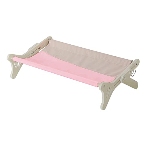 Leeadwaey Hängematte für Haustiere, Katzenfenster, Holzrahmen, Rosa Leeadwaey Hängematte für Haustiere, Katzenfenster, Holzrahmen, Rosa von Leeadwaey