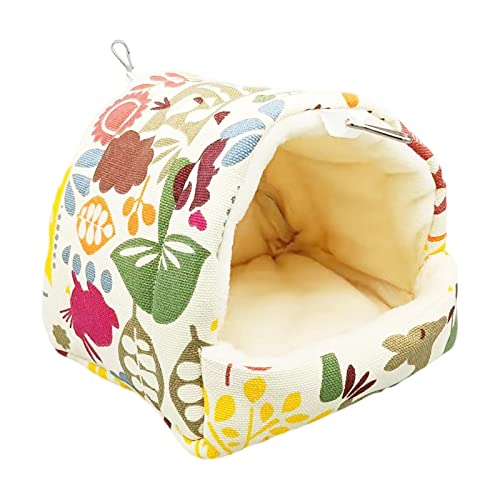 Leeadwaey Hängematte für Papageienkäfig, Hüttenzelt, Vögel, zum Aufhängen, 15 x 15 x 14,5 cm Leeadwaey Hängematte für Papageienkäfig, Hüttenzelt, Vögel, zum Aufhängen, 15 x 15 x 14,5 cm von Leeadwaey