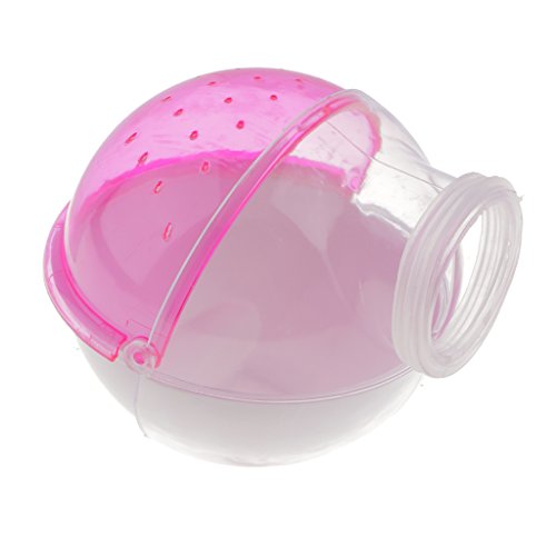 Leeadwaey Hamster-Maus-Badezimmer-Käfig für kleine Haustiere, Bad, Sand, Sauna, WC, Rosa Leeadwaey Hamster-Maus-Badezimmer-Käfig für kleine Haustiere, Bad, Sand, Sauna, WC, Rosa von Leeadwaey