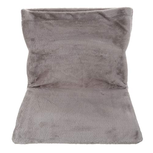 Leeadwaey Heizkörperbett für Katzen und Hunde, warm, Fleece-Wiege, Tier-Hängematte, Grau Leeadwaey Heizkörperbett für Katzen und Hunde, warm, Fleece-Wiege, Tier-Hängematte, Grau von Leeadwaey