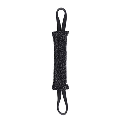 Leeadwaey Hundespielzeug mit Griff, für junge Hunde, 30 cm, Schwarz Leeadwaey Hundespielzeug mit Griff, für junge Hunde, 30 cm, Schwarz von Leeadwaey