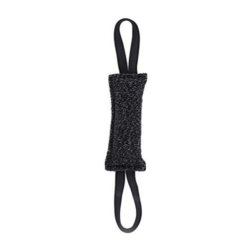 Leeadwaey Hundespielzeug mit Griff für junge Hunde, Schwarz, 20 cm Leeadwaey Hundespielzeug mit Griff für junge Hunde, Schwarz, 20 cm von Leeadwaey