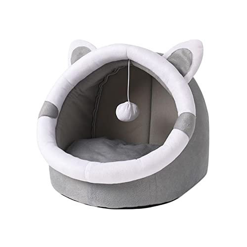 Leeadwaey Katzenbetten für Innenbereich, Katzenhaus, Hundehütte, rutschfeste Unterseite, S, Nr. 1, S Leeadwaey Katzenbetten für Innenbereich, Katzenhaus, Hundehütte, rutschfeste Unterseite, S, Nr. 1, S von Leeadwaey