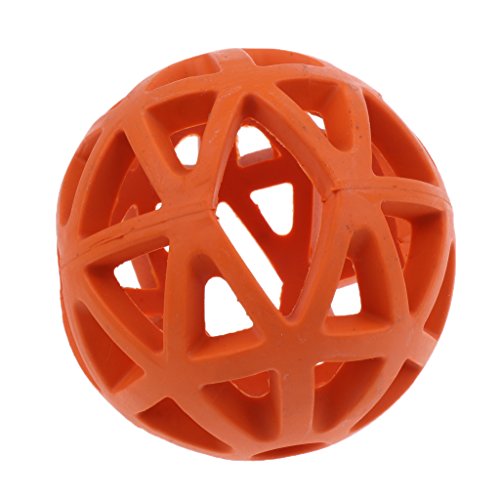 Leeadwaey Kauspielzeug für Hunde und Katzen, interaktives Trainingsball, Orange – M Leeadwaey Kauspielzeug für Hunde und Katzen, interaktives Trainingsball, Orange – M von Leeadwaey
