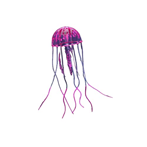 Leeadwaey Künstliche Quallen aus Silikon, für Aquarien, Büro, Restaurant, Aquarium, Dekoration, Violett Leeadwaey Künstliche Quallen aus Silikon, für Aquarien, Büro, Restaurant, Aquarium, Dekoration, Violett von Leeadwaey