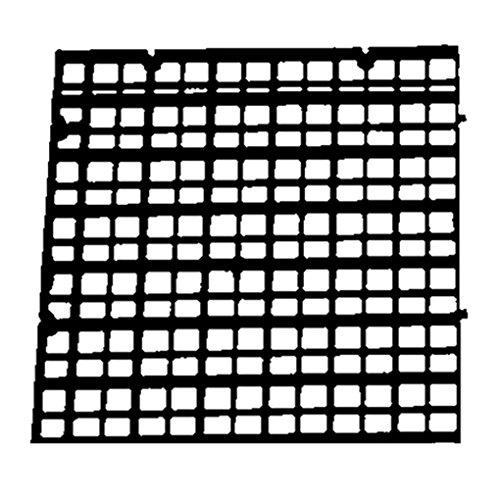 Leeadwaey Universal-Trennwand für Restaurant, Süßwasser, Aquarium, Trennwand, Haustierbedarf, schwarz, 30 x 30 cm von Leeadwaey