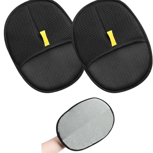 Leesenn Pet Hair Remover Glove, 2pcs Tierhaarentferner Handschuh mit Enthaarungskamm, Fell Magnet Handschuh, Hundehaare Entfernen, Wiederverwendbare Fellpflegehandschuhe für Katzen Hunde Leesenn Pet Hair Remover Glove, 2pcs Tierhaarentferner Handschuh mit Enthaarungskamm, Fell Magnet Handschuh, Hundehaare Entfernen, Wiederverwendbare Fellpflegehandschuhe für Katzen Hunde von Leesenn