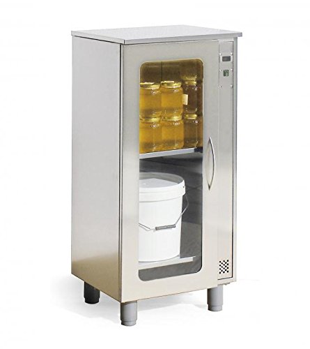 Kleine Wärme-Schrank, für Verflüssigung und/oder Flüssig halten des Honigs, 220V/1100W, Edelstahl von Lega
