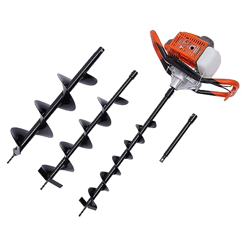 2 Takt 71 Cc Erdbohrer Benzin ErdbohrgeräT Einzylinder Mit Schnecken 3 Bohrer Post Hole Digger Erdlochbohrer Pfahlbohrer GroßEr Kraftstofftank Effiziente WäRmeableitung Doppelter Handgriff 4"/6"/8 " 2 Takt 71 Cc Erdbohrer Benzin ErdbohrgeräT Einzylinder Mit Schnecken 3 Bohrer Post Hole Digger Erdlochbohrer Pfahlbohrer GroßEr Kraftstofftank Effiziente WäRmeableitung Doppelter Handgriff 4"/6"/8 " von Legwfdthy