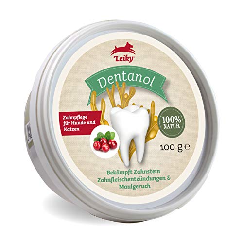 Leiky Dentanol Zahnpflegepulver für Hunde & Katzen 100g von Leiky