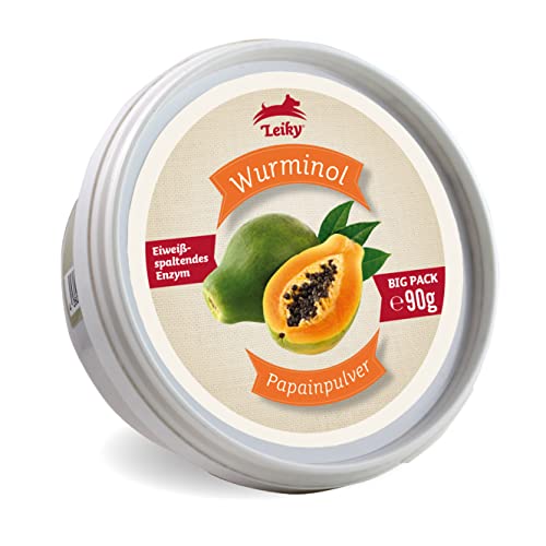 Leiky Wurminol Papainpulver 90g Leiky Wurminol Papainpulver 90g von Leiky