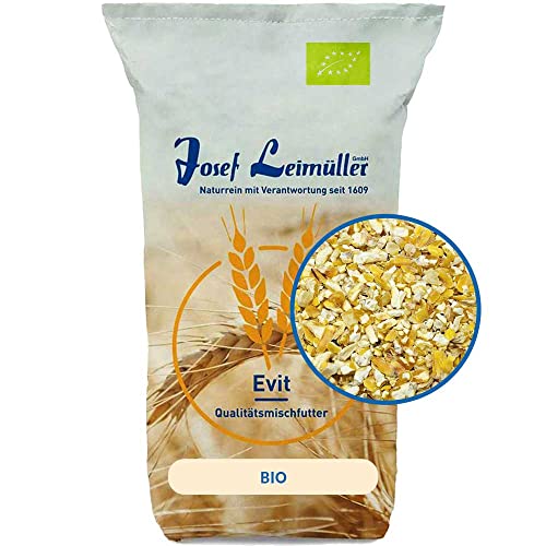 Leimüller Bio Maisschrot Premium 25 kg | Natürlicher Mais geschrotet aus Österreich | Hochwertiges Kraftfutter für Milchkühe, Rinder, Schweine & Hühner | Bio-Zertifiziert & Frei von Gentechnik von Leimüller