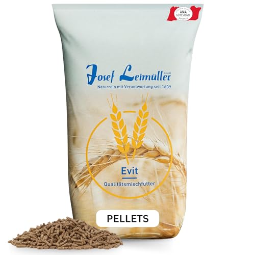 Leimüller Schaffutter & Ziegenfutter Pellets 25 kg - Futter für Schafe, Ziegen und Lämmer – Schafsfutter & Ziegen Futter 25KG - 100% gentechnikfrei & AMA-Gütesiegel von Leimüller