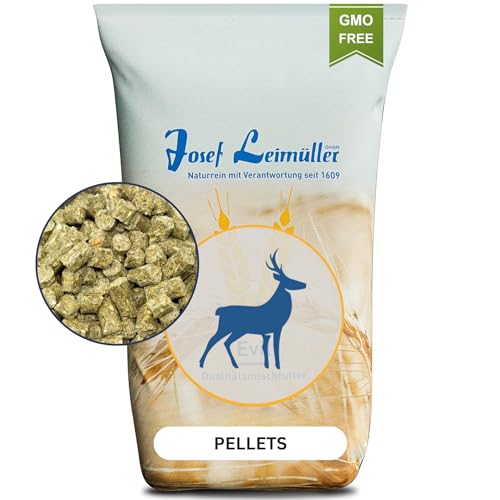 Leimüller Wildfutter Pellets 25 kg - Herbst- und Winterfutter mit Getreide - Futter für Rehe, Rotwild, Hirsche & Rehkitze von Leimüller